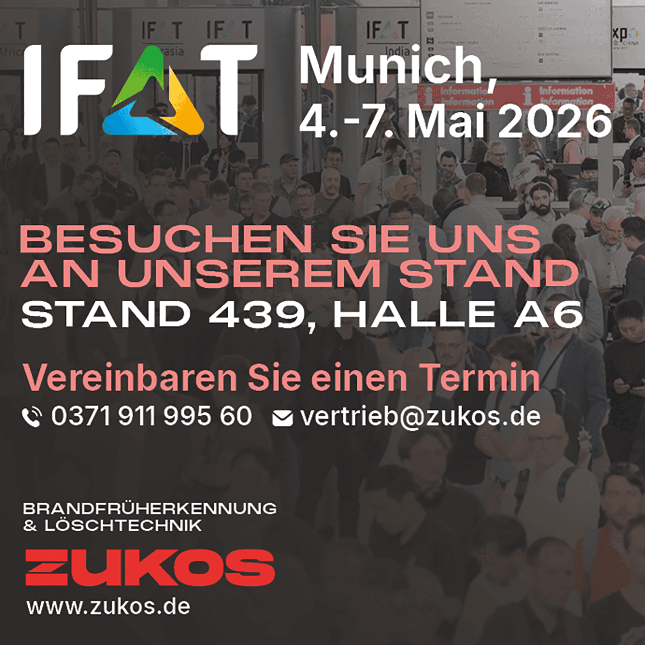 Visit us at IFAT
